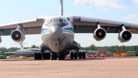 Учения экипажей военно-транспортной авиации прошли в Тверской области